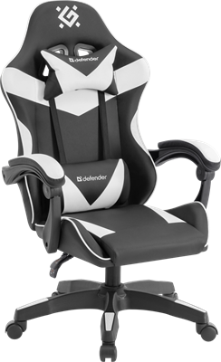 Игровое кресло Defender Urana Black/White 223316