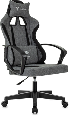 Игровое кресло Бюрократ Knight Optimum Grey/Black 223333