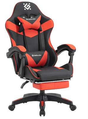 Игровое кресло Defender Tornado Black/Red 223362