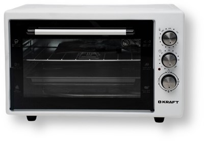 Мини-печь KRAFT KF-MO 3800 White 203371