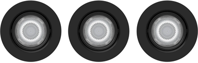 Светильник Philips IMPALA WGDIM SL264 RD 068 6W 27K BL 3PK 204782