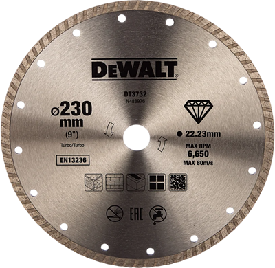 Диск алмазный DeWALT DT3732 205212