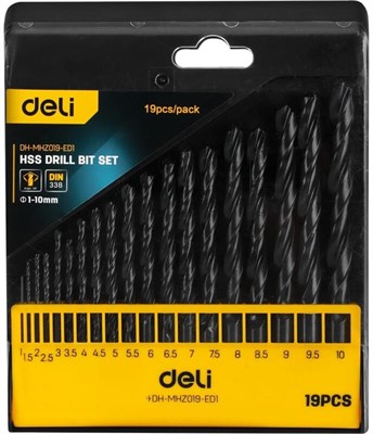 Набор свёрл Deli DH-MHZ019-ED1 205311