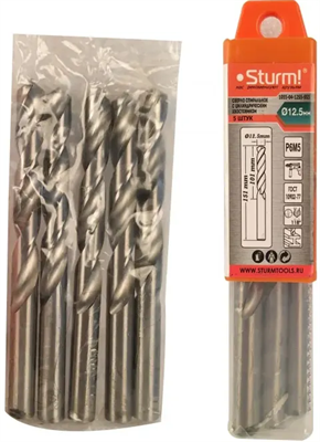 Набор свёрл Sturm! 1055-04-12S5-SS5 205335