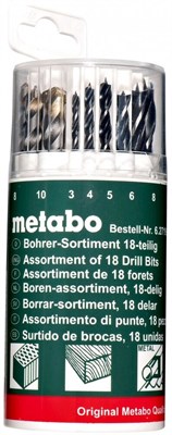 Набор свёрл Metabo 627190000 205370