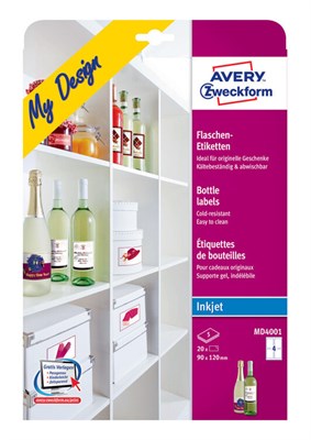 Этикетки Avery Zweckform MD4001 225411