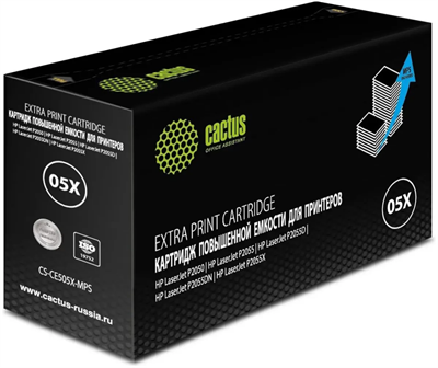 Картридж Cactus CS-CE505X-MPS 225650