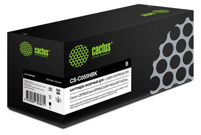 Картридж Cactus CS-C055HBK Black 225653
