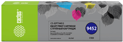 Картридж Cactus CS-EPT9452 Cyan 225654