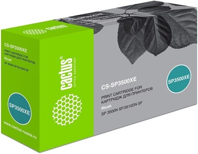 Картридж Cactus CS-SP3500XE Black 225781