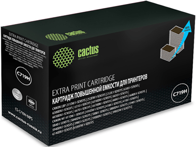 Картридж Cactus CS-C719H-MPS Black 225827