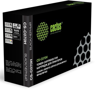 Картридж Cactus CS-C070H Black 225846
