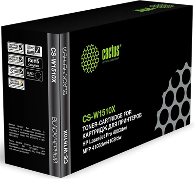 Картридж Cactus CS-W1510X Black 225894