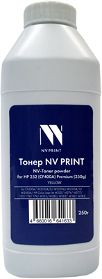Тонер NV Print NV-252-PR-250GY Yellow 226105