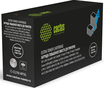Картридж Cactus CS-CE278X-MPSXL Black 226181