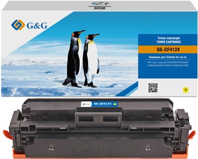 Картридж G&G GG-CF412X Yellow 226323