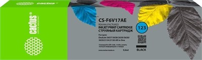 Картридж Cactus CS-F6V17AE Black 226392