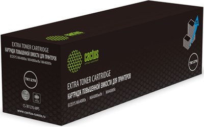Картридж Cactus CS-TK1270-MPS Black 226407