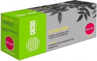 Картридж Cactus CS-TK5150Y Yellow 226620