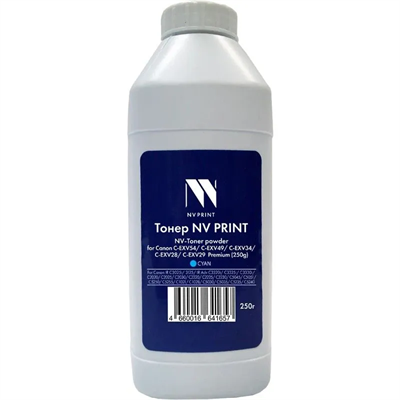 Тонер NV Print NV-CEXV54-PR-250gC Cyan 226658