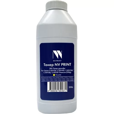 Тонер NV Print NV-CEXV54-PR-250gY Yellow 226660