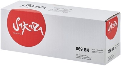 Картридж Sakura SA069BK Black 226707