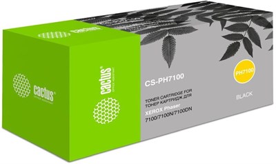 Картридж Cactus CS-PH7100BK Black 226717