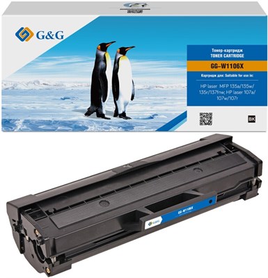 Картридж G&G GG-W1106X Black 226736
