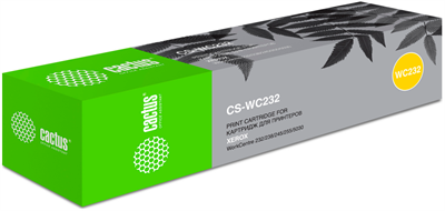 Картридж Cactus CS-WC232 Black 226753