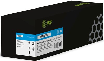 Картридж Cactus CS-MP2551C Cyan 226994
