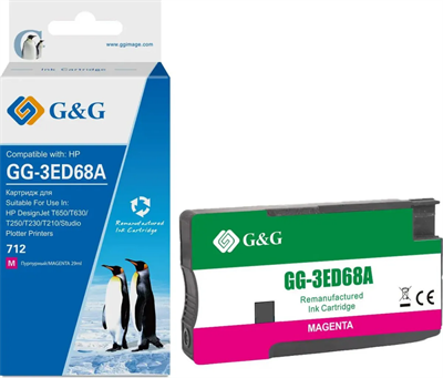 Картридж G&G GG-3ED68A Magenta 227005