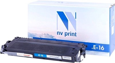 Картридж NV Print E-16 Black 227045