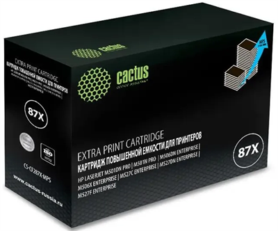 Картридж Cactus CS-CF287X-MPS Black 227065