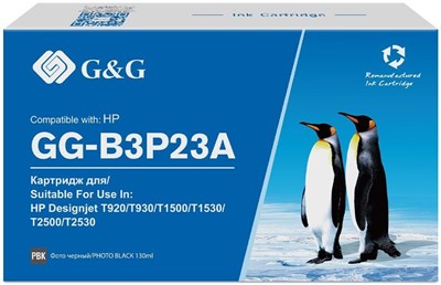Картридж G&G GG-B3P23A Photo Black 227100