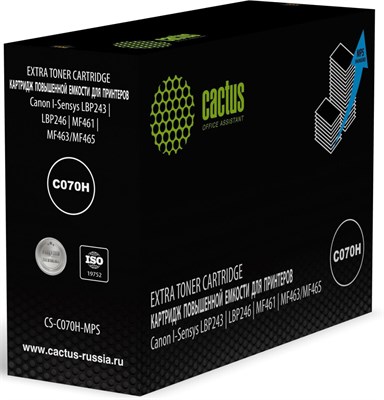 Картридж Cactus CS-C070H-MPS Black 227269