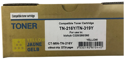 Картридж ELP Imaging CT-MIN-TN-216Y(TN-319Y) Yellow 227273