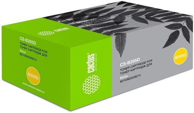 Картридж Cactus CS-B205D Black 227361