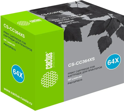 Картридж Cactus CS-CC364XS Black 227362