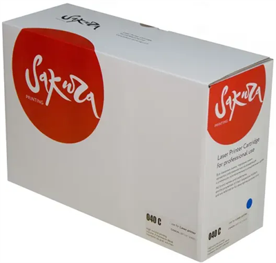 Картридж Sakura SACRG040C Cyan 227397