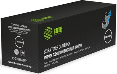 Картридж Cactus CS-C069HBK-MPS Black 227410