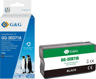Картридж G&G GG-3ED71A Black 227510