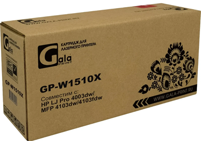 Картридж GalaPrint GP-W1510X Black 227511