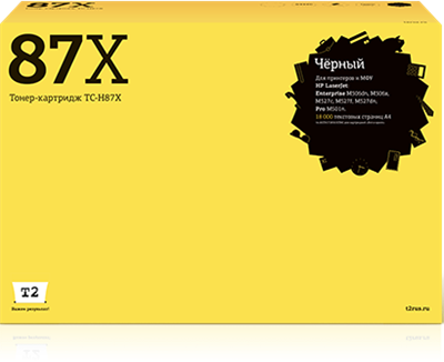 Картридж T2 TC-H87X Black 227544