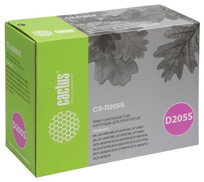 Картридж Cactus CS-D205S Black 227581