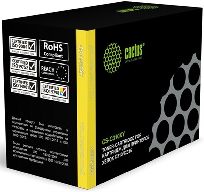 Картридж Cactus CS-C310XY Yellow 227600