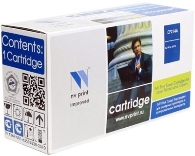 Картридж NV Print CF214A Black 227614