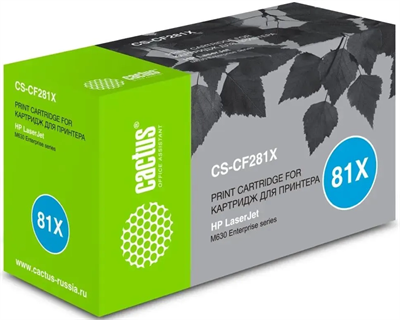 Картридж Cactus CS-CF281X Black 227659