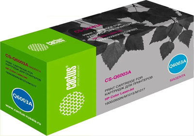 Картридж Cactus CS-Q6003A Magenta 227686