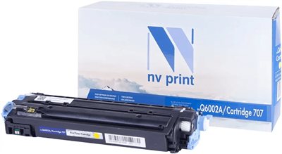 Картридж NV Print Q6002A/707 Yellow 227729