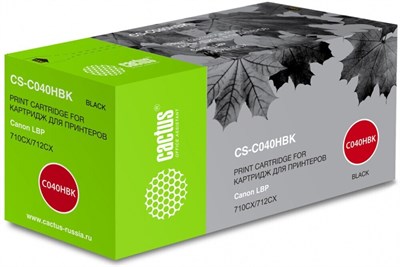 Картридж Cactus CS-C040HBK Black 227847